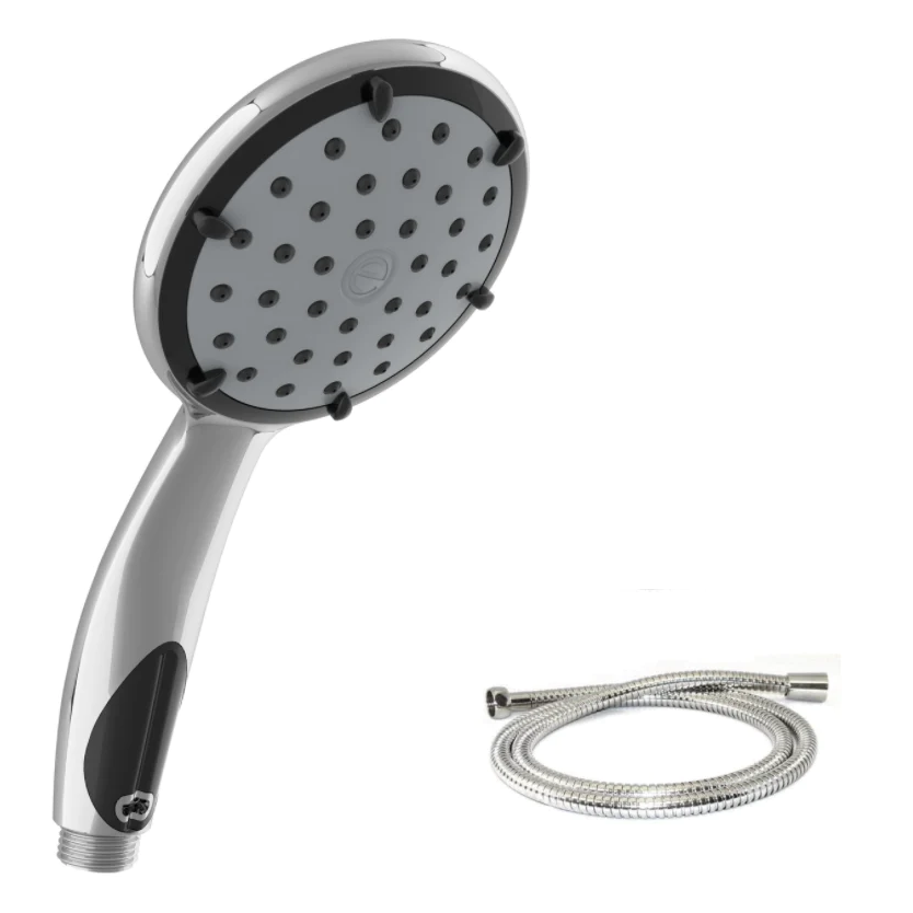 Ecocamel Replacement RV Shower Heads Jetstorm & shower hose bundle