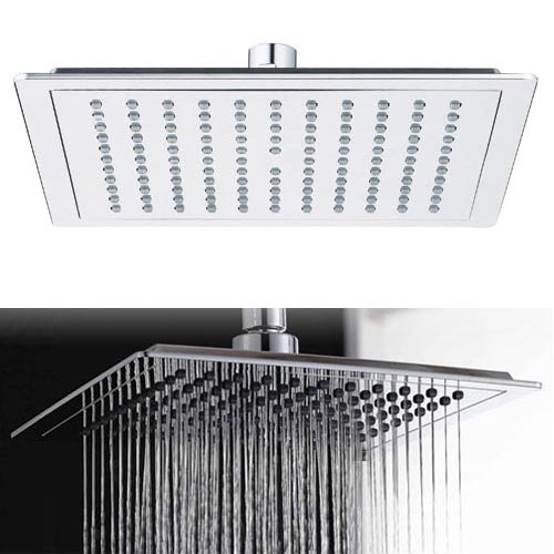 Square Rain Shower Rainfall Shower Head Power Shower Ecocamel